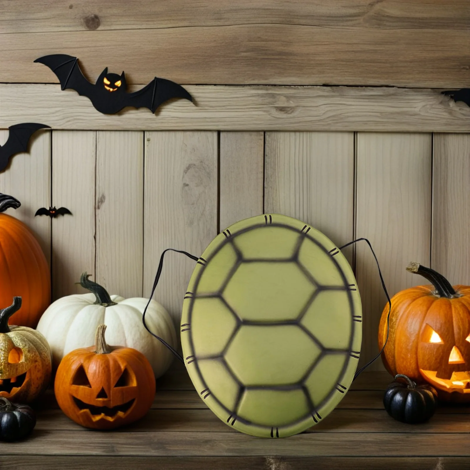 

Turtle Shell Prop EVA Material Kids Adult Halloween Cosplay Costume Foam Turtle Shell Shaped Decor Party Accessories Safe