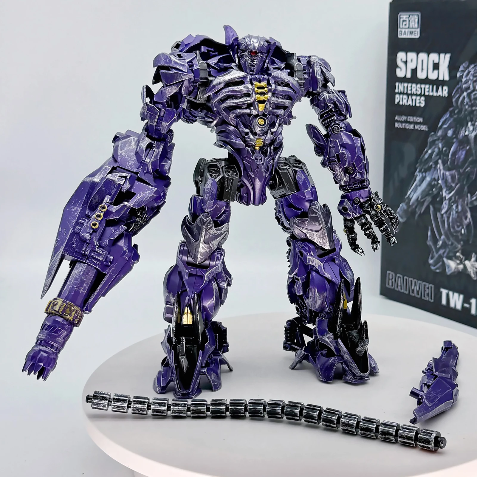 

BAIWEI Transformation TW1028 TW-1028 Shockwave Movie Studio Series KO SS56 Action Figure Robot Deformation Toys Gift Kids