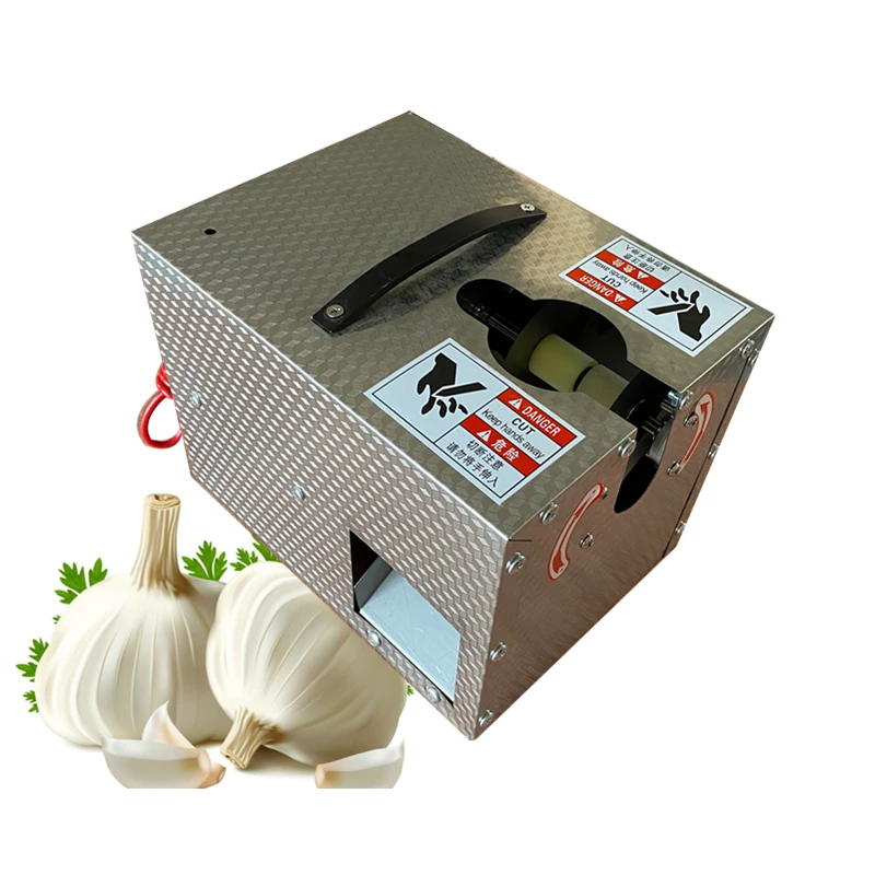 Industrial Garlic Root And Stem Cutting Machine / High Quality Garlic Root Cutter Farm Use