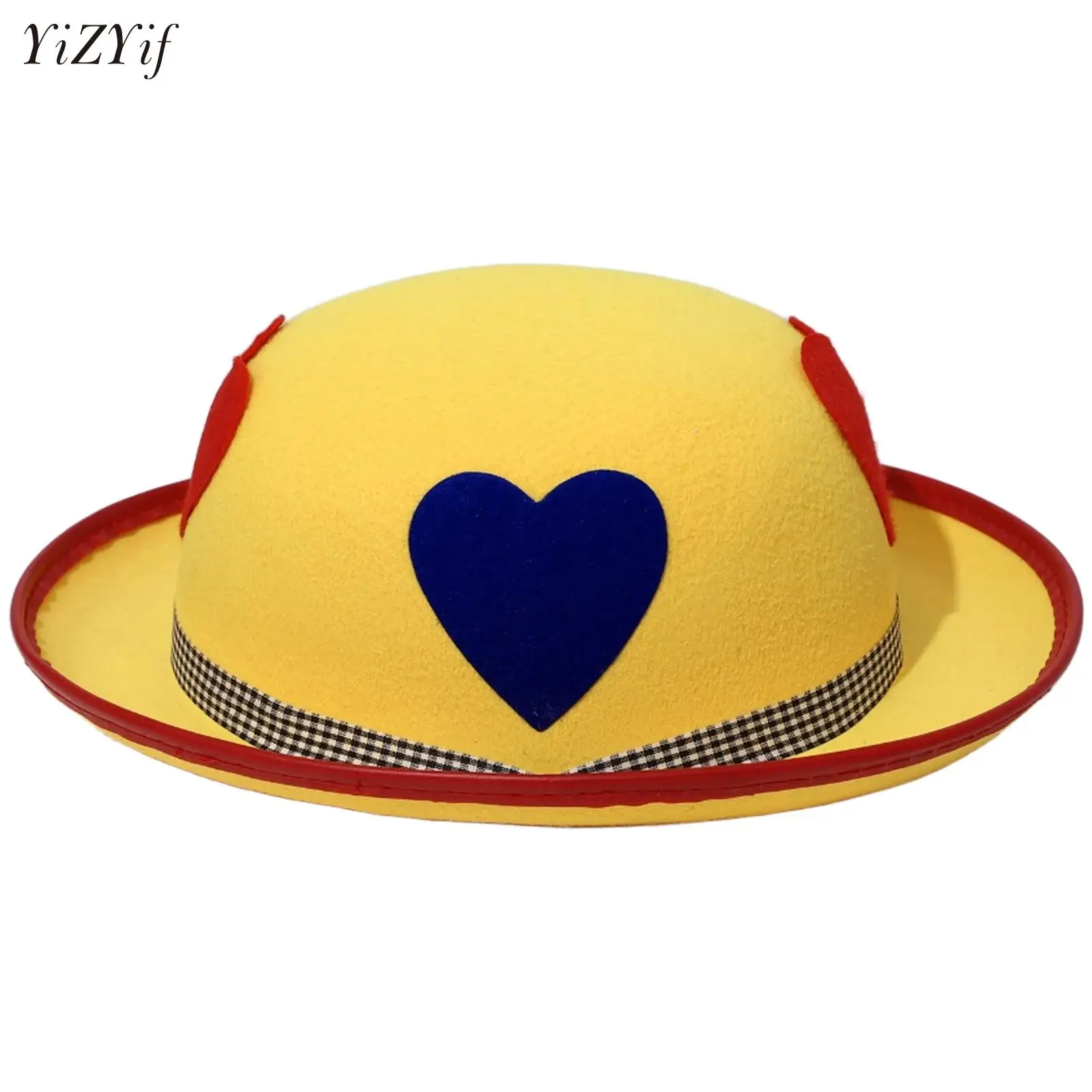 

Funny Clown Hat Adults Teen Carnival Cosplay Mardi Gras Clown Costume Hat Festival Party Hats Stage Props Joker Fedoras Headwear