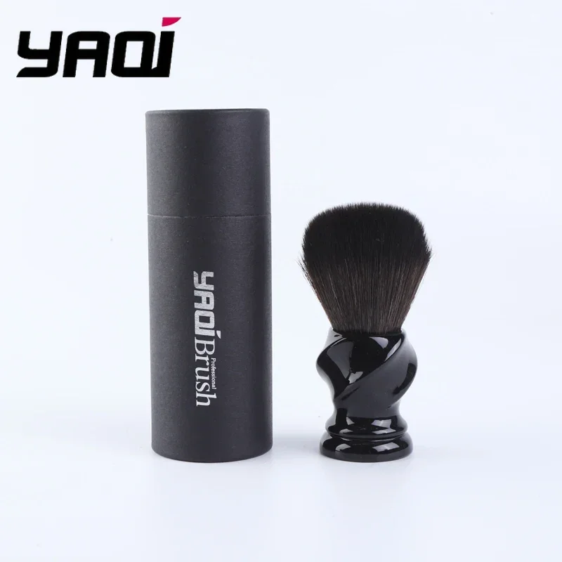 2026 Wet Shaving Brush YAQI TWIST 24mm Synthetic Hair Resin Handle Men Shaving Products Birthday Gift For Boyfriend