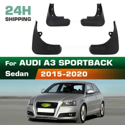 For AUDI A3 sedan Hatchback 2008 2009 2010 2011 2012 2013 2014 2015 2016  Fender Mudflaps Splash Guards Mudguards Mud Flaps car