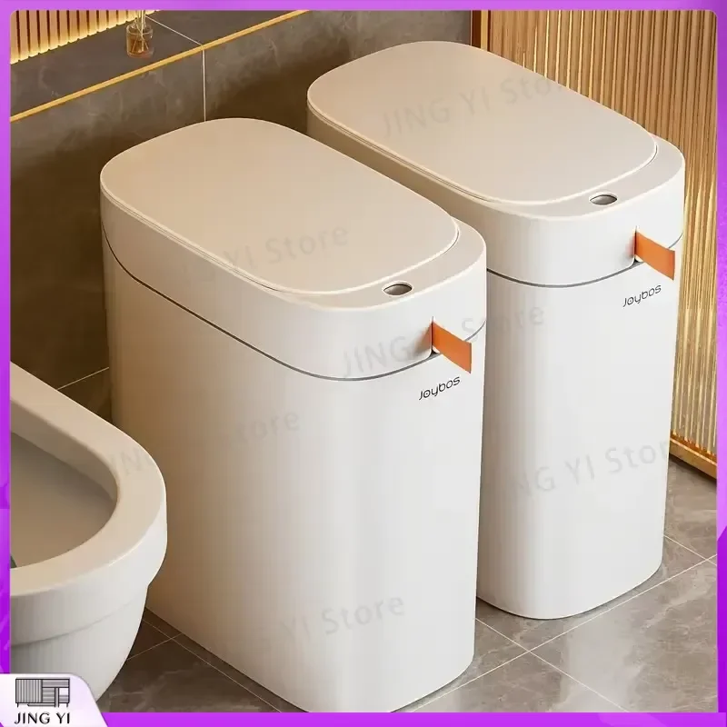 2025 Smart Trash Can Automatic Sensor Touchless Garbage Bin Rechargeable Type C Long Battery Life Kitchen Bathroom