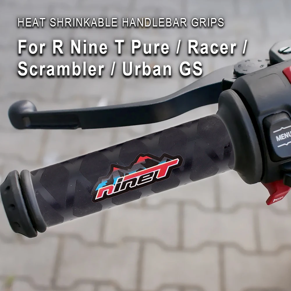 For BMW R Nine T Pure Scrambler Urban GS 2014-2023 R 12 NineT 2025 Motorcycle Heat Shrinkable Handlebar Grips Cover Accessories