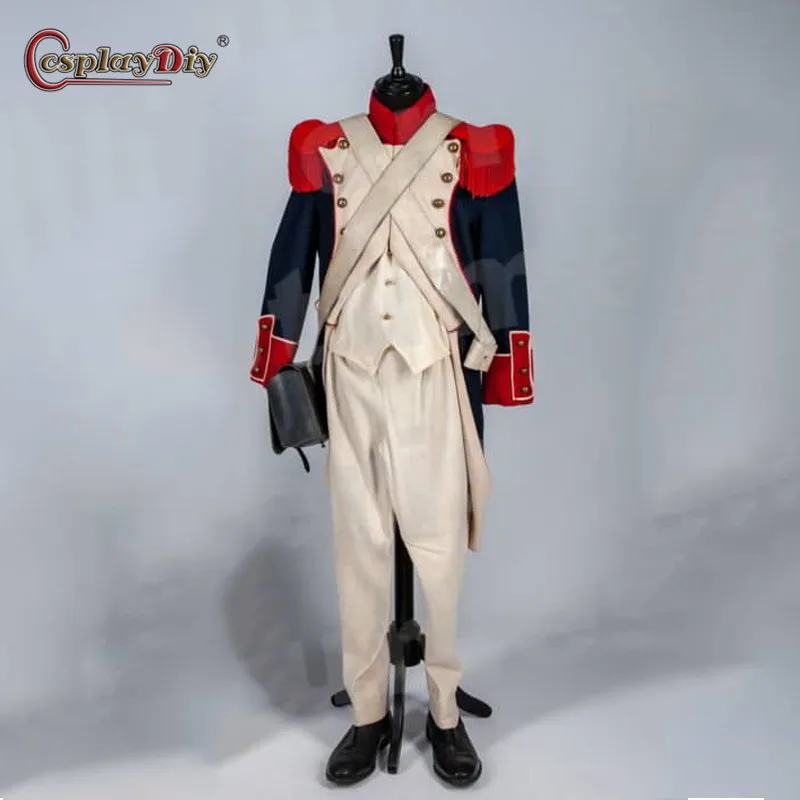 Cosplaydiy Mens European Court Suits Military Uniform Palace Prince Suit Marshal Soldier Guard Dress Stage Costumes Outfits