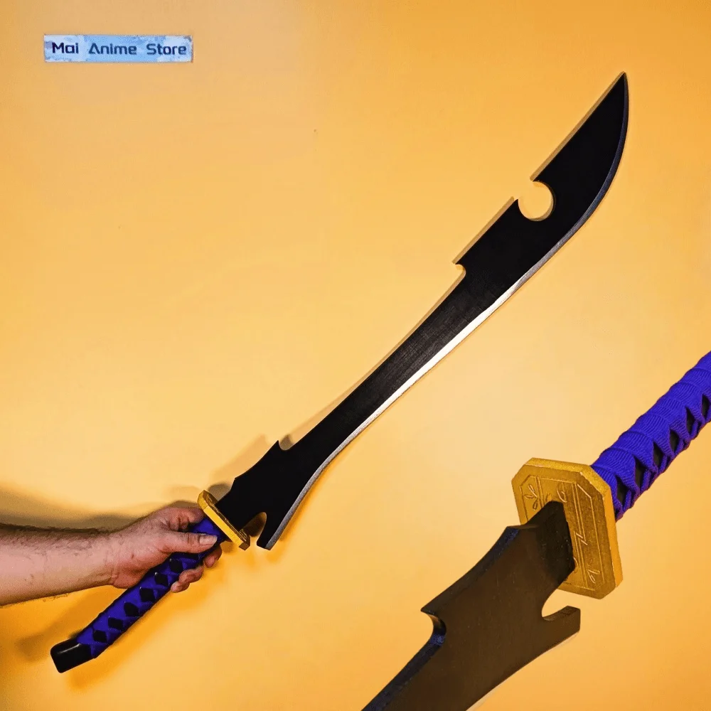 Katana Kyoraku Shunsui 40 cali, katana w naturalnej wielkości, oryginalna szabla samurajska, miecz z anime Bleach, nóż, rekwizyt do cosplayu, nieostrzałka, zabawka, prezent