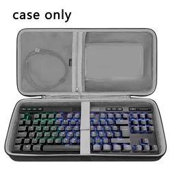 Geekria Tenkeyless Keyboard Case for 80% 87 Key Gaming Keyboards, Compatible with CORSAIR K70 RGB TKL, K63 and Mouse Combo