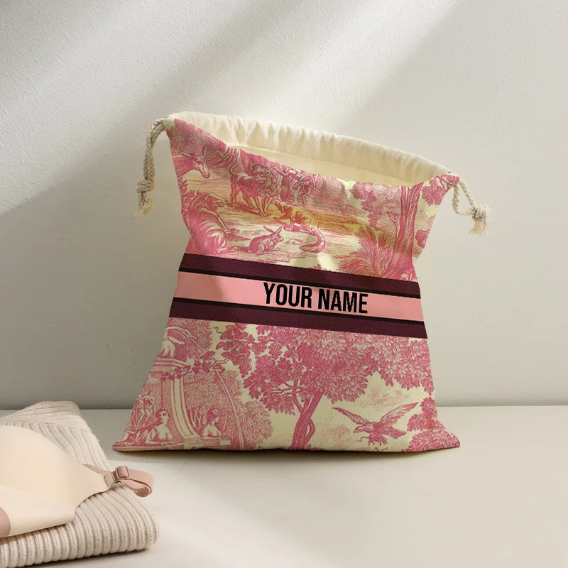 Personalized Storage Bag for Women, Large Capacity Shoulder Bag, Fashion Printing Tote, Custom Name Storage Bag, Luxury Bag
