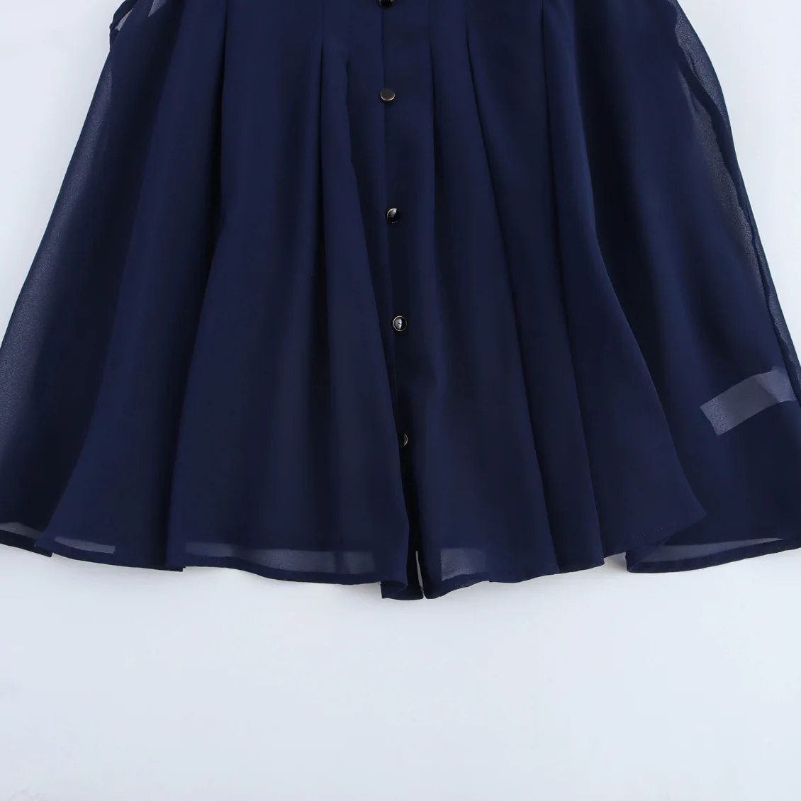 

JNLEAOG Women's Faionable round Ne Svel Chiffon irt Autumn New Sle Loose Fit Polyester Fiber Non Deformable