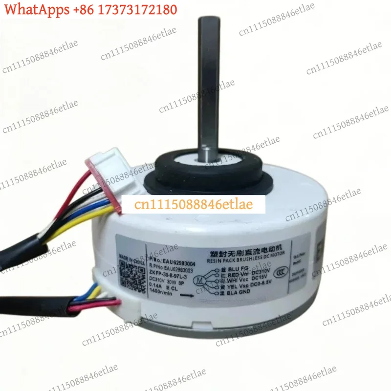 ZKFP-30-8-97L-3 DC Motor for Inverter Air Conditioner Replacement Part EAU62983003 HVAC System Fan Motor Component