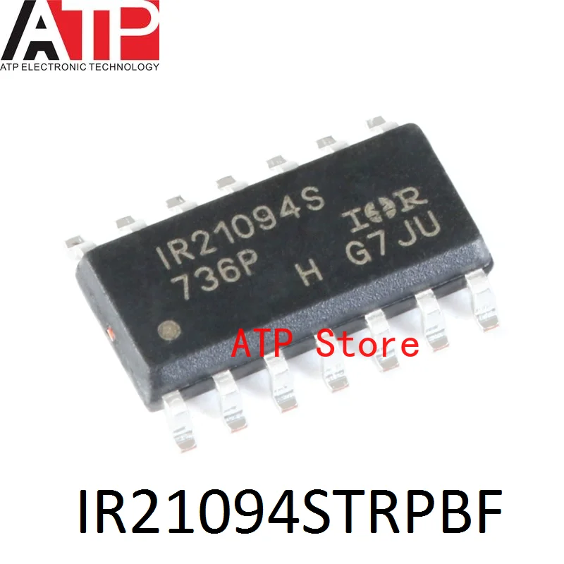 10pcs/lot 100% New Original IR21094STRPBF IR21094S SOP-14 Chip IC GATE DRIVER HALF-BRIDGE 14SOIC