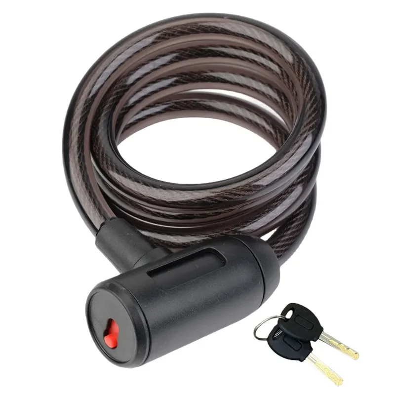 

Falante 1.5M Bike Lock Steel Cable Lock Mtb Road Bicycle Lock Motorcycle Electric Scooter Safety Padlock Bicycle Accessories