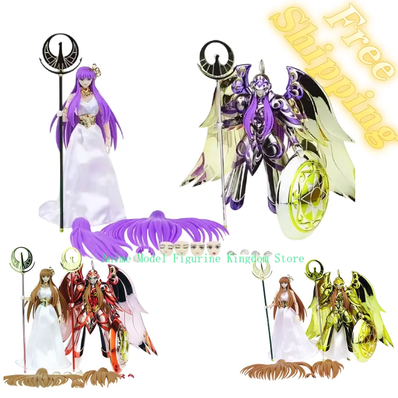 En stock JM.MST Saint Seiya Myth Cloth Athena Saori Kido God Cloth con figura de acción casual de los Caballeros del Zodíaco de 18 cm, juguete de regalo