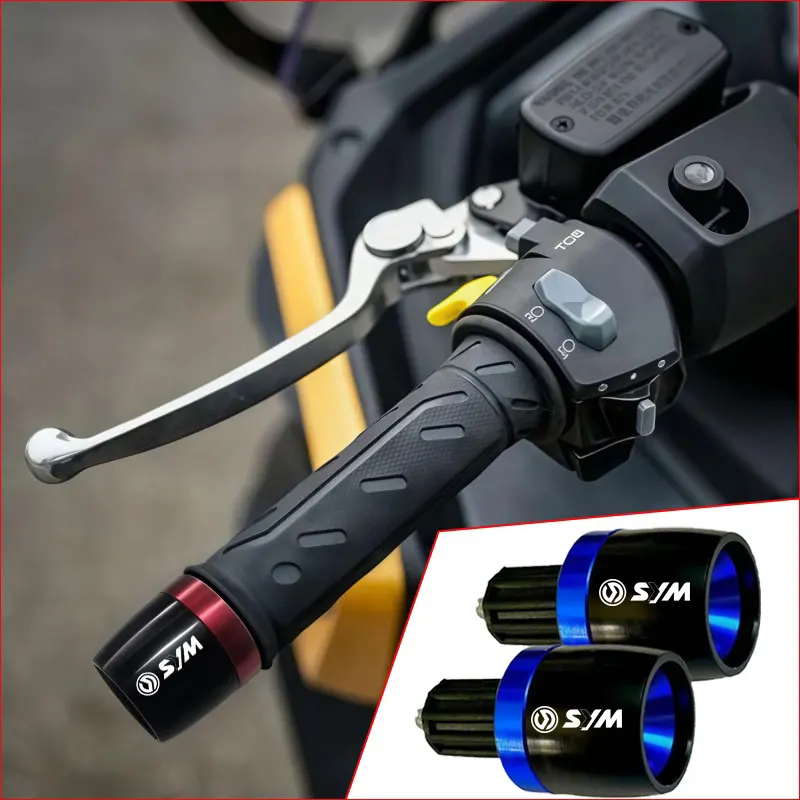 Para SYM ADX 125 CROX 50 150 Jet X 14 125X150 180 200 accesorio Universal para motocicleta tapón de cubierta de mango de metal