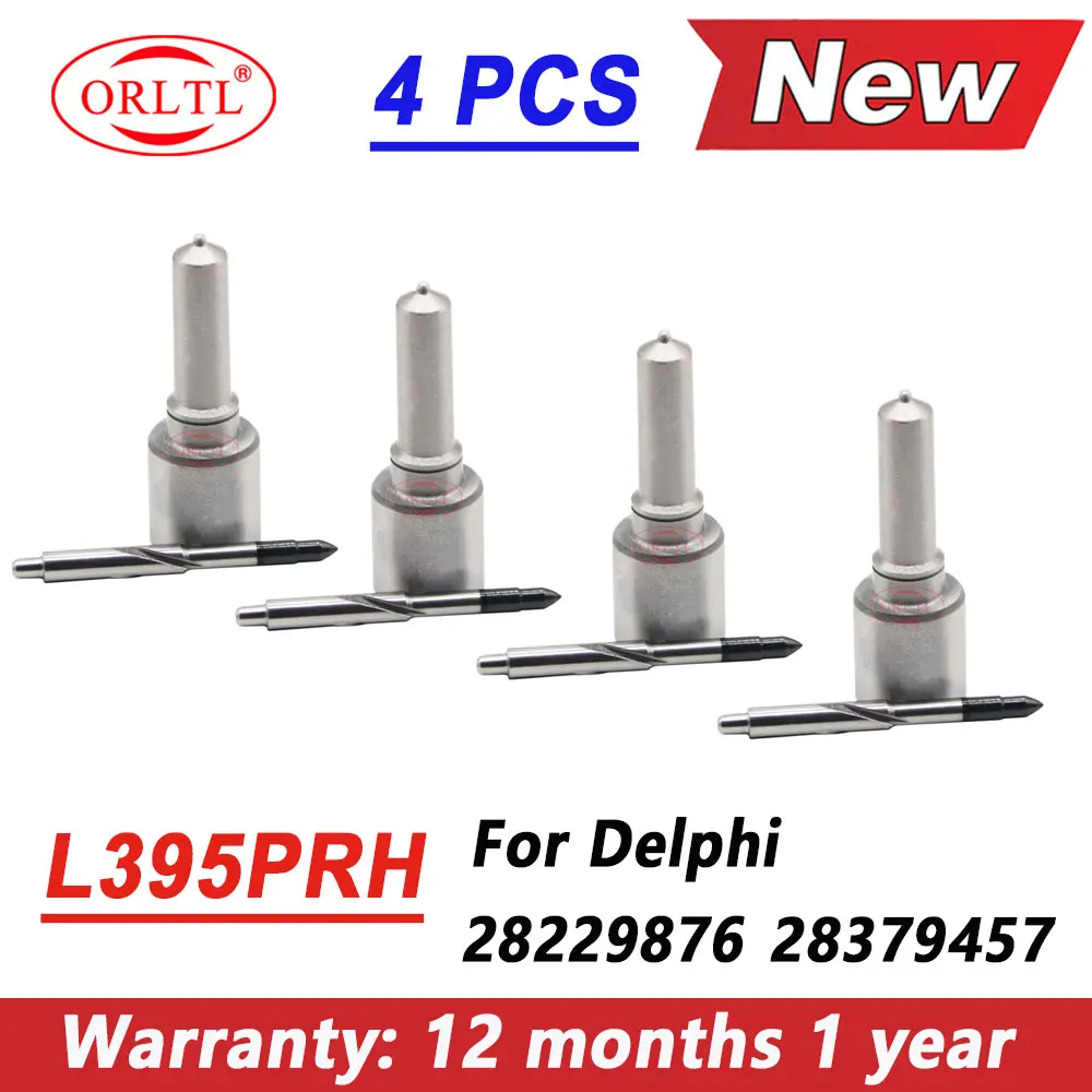 

4PCS L395PRH Diesel Fuel Injection Pump Nozzle L 395PRH For Delphi Euro 5 Injector 28229876 28379457