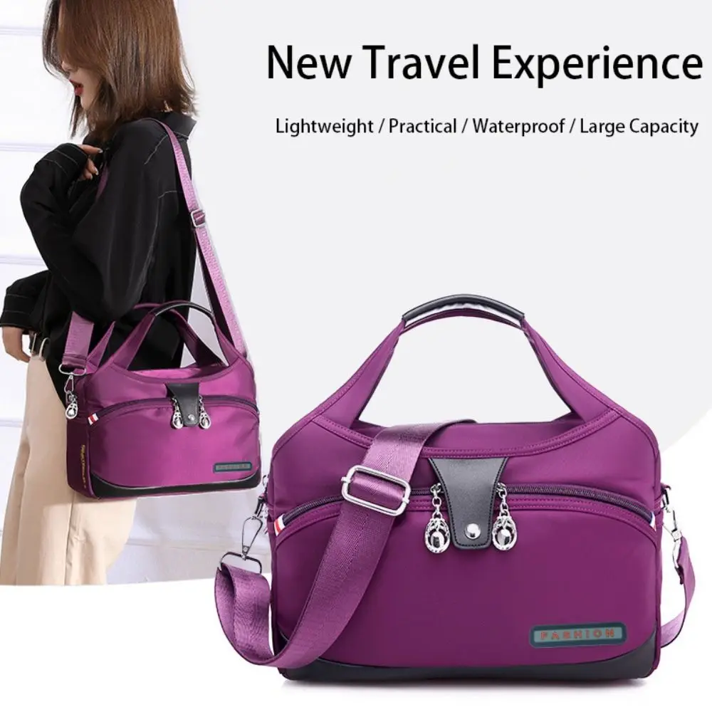 Women Oxford Cloth Large Capacity Shoulder Bag Crossbody Bags Waterproof Anti-Theft Female Travel Shopper Mommy Hand Bag