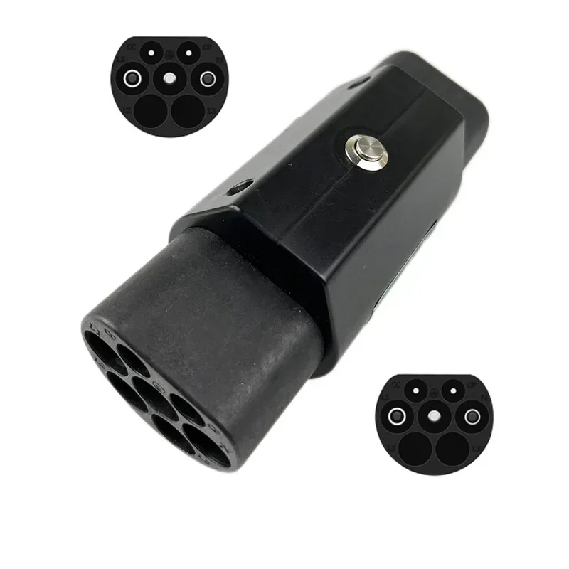 Adaptateur Vope2 vers GBT pour voitures électriques, 7,2 kW, 22kW, compatible avec le chargeur de type 2, prise de charge GB/T chinoise