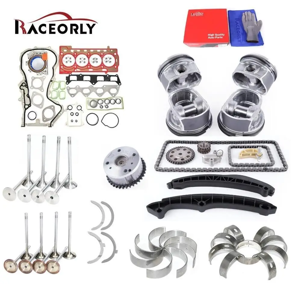 

RACEORLY Engine Rebuild Timing Kit For VW Golf Audi 1.4 TSI EA111 CAVD CNV CTH