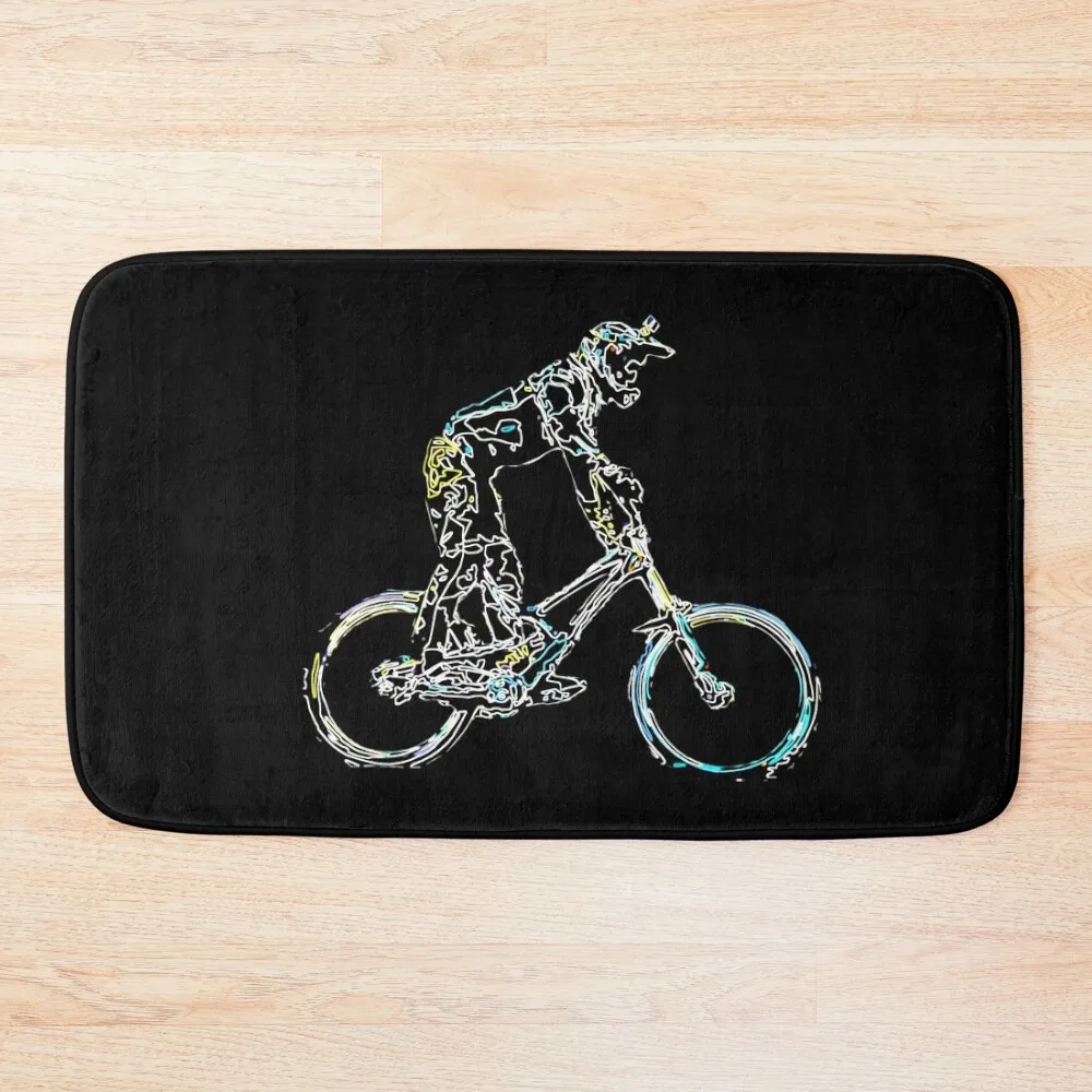 

mountain bike mountain bike Bath Mat Living Room Rug Quick-Drying Bathroom Bathroom Supplies Mat