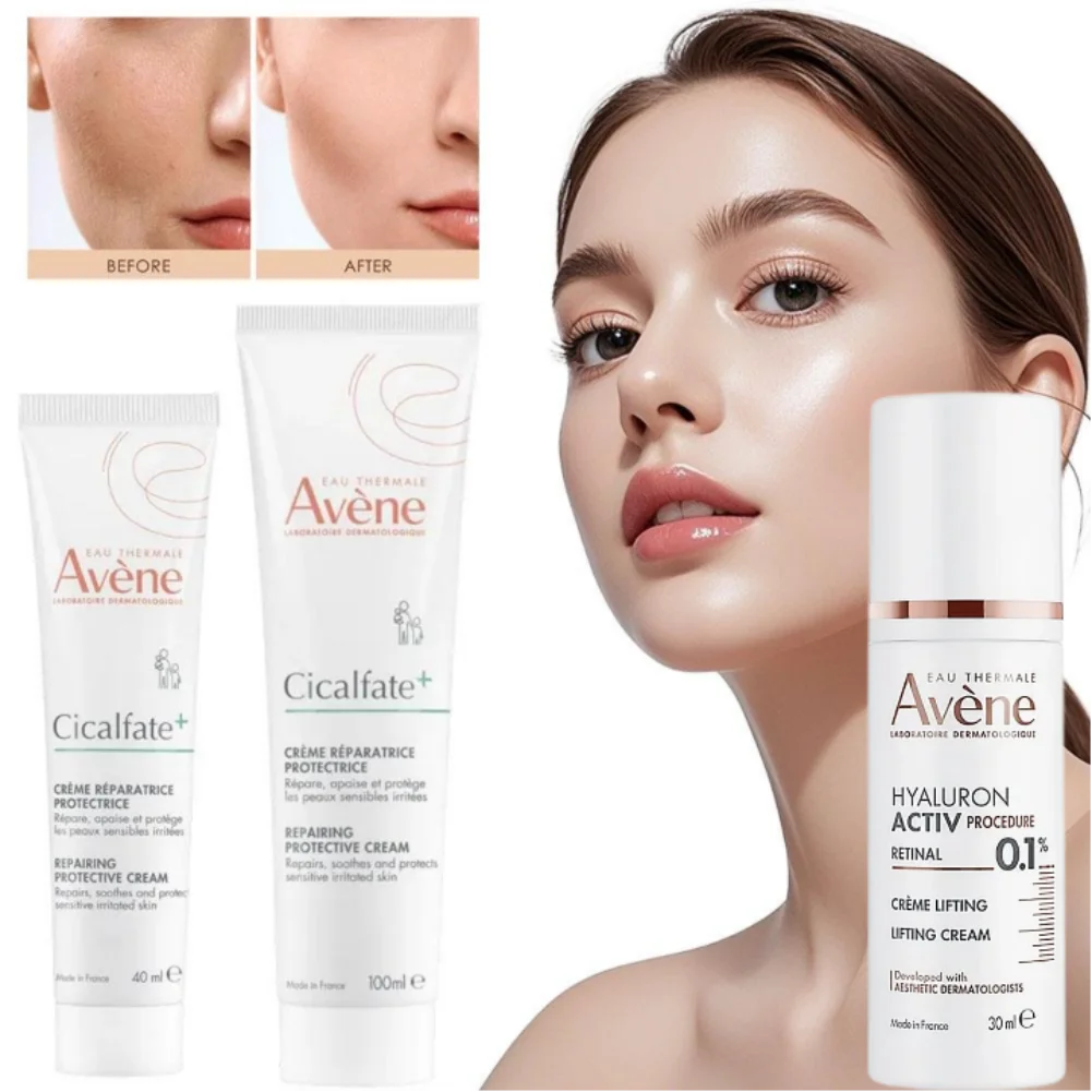 1/2 pièces Crème réparatrice et apaisante au rétinol et à l'acide hyaluronique 30ML/40/100ML pour peaux sensibles et irritées