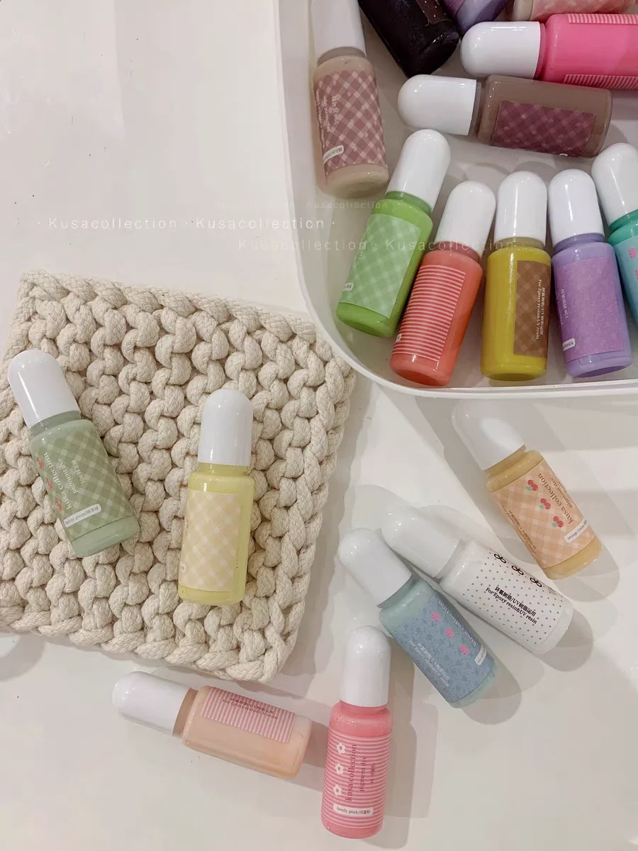 1pc Cream Mold Coloring Pigments  for Nail Mold UV Gel Color Toner 3D Acrylic Mold Tool  Nail Saloon DIY Silicone Nail Art