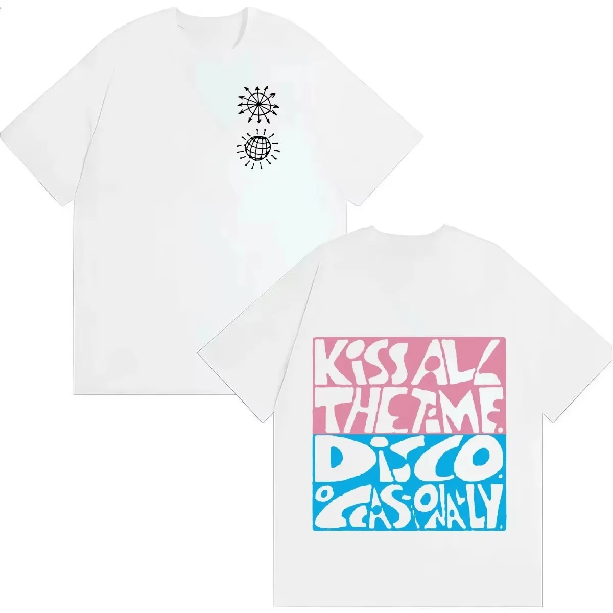 2026 Unisex Casual Oversized Pure Cotton T-shirt With Harry Styles 