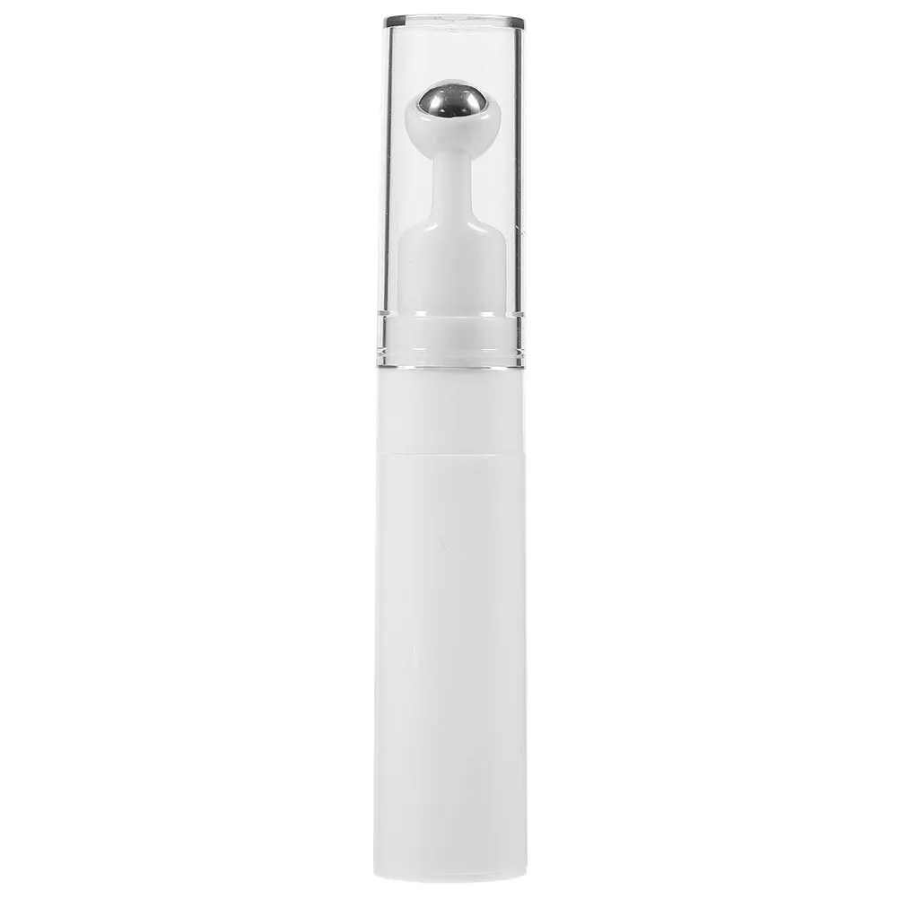 Aplicador de crema para ojos, botella de bola con rodillo, botella recargable de 15ml, dispensador de aceite esencial portátil para viaje, suero para ojos