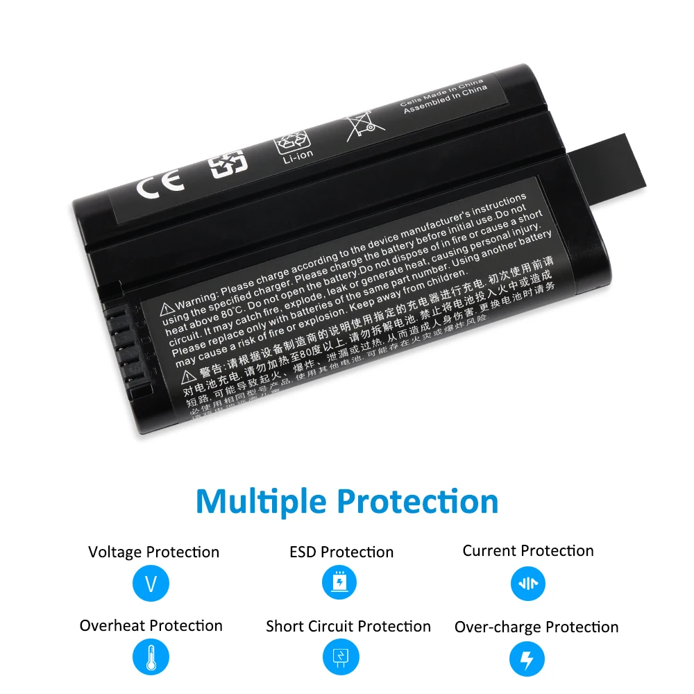 NH2054 Replacement li-ion Battery for CLIMET CI-170 Deity S-95 Sound Devices Mixpre 10T lI Sound Devices 833 NH2054RG NH2054HD31