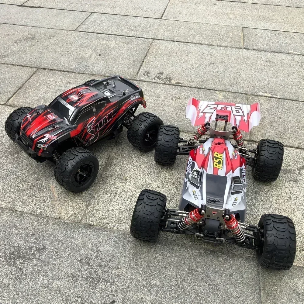 Big Size Upgrade Parts 80.5mm Tires & Wheels Rims for Wltoys 124018 124019 144001 124017 124016 HBX 16889 1/16 RC Car view 3