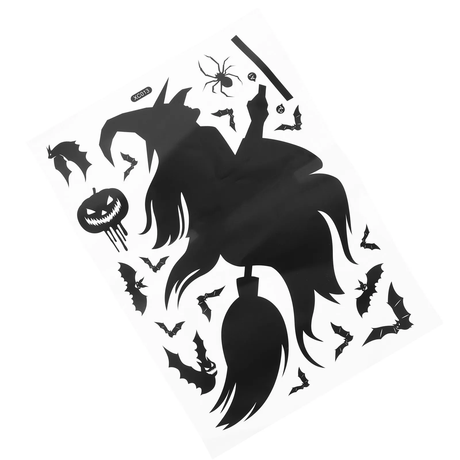 Decorative Wall Sticker Stickers Halloween Decals PVC Door Removable Cobwebs Decorations