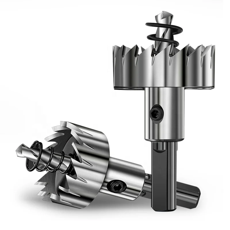 10pcs  HSS Drill Bits Tin-Coated Stainless Steel Metal Drill Bits 12-15mm