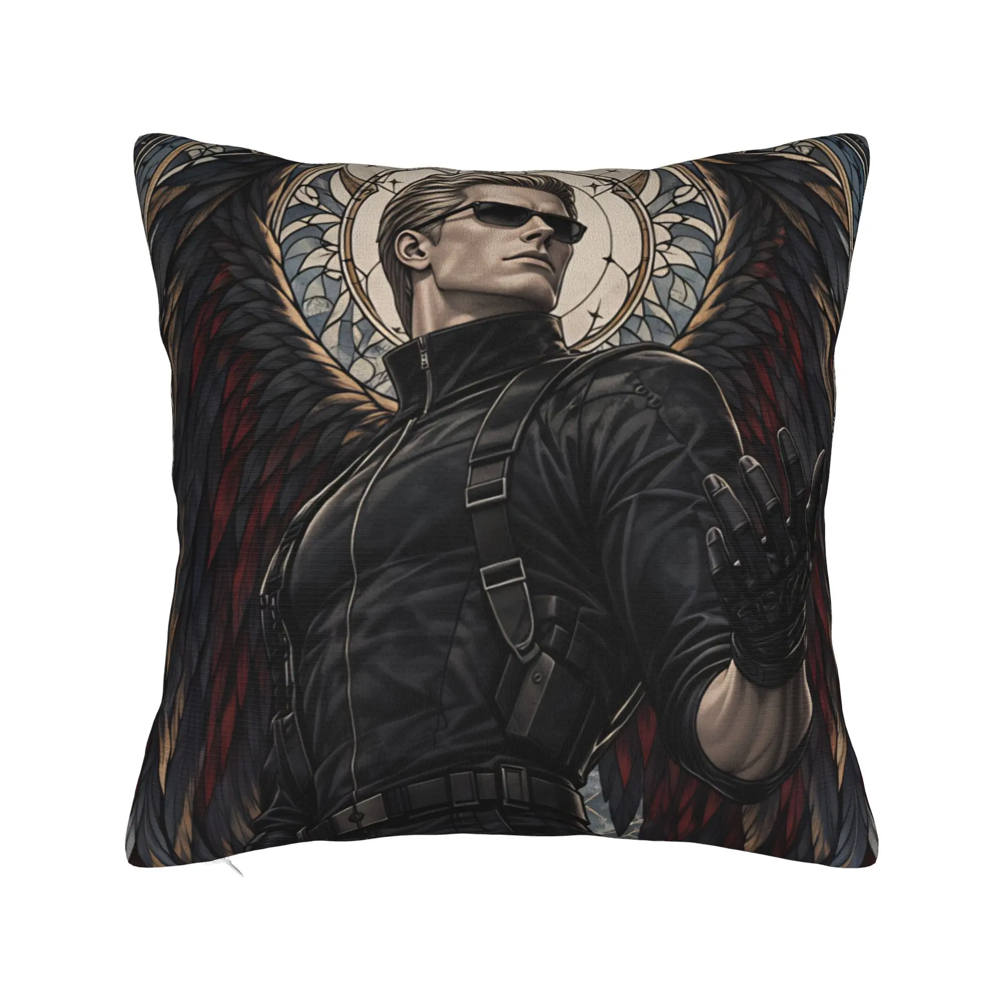 Albert Weskers  Pillow Case  Graphic Pillow Cover Cute Funny Cushion Cover For Sofa Home Decoration