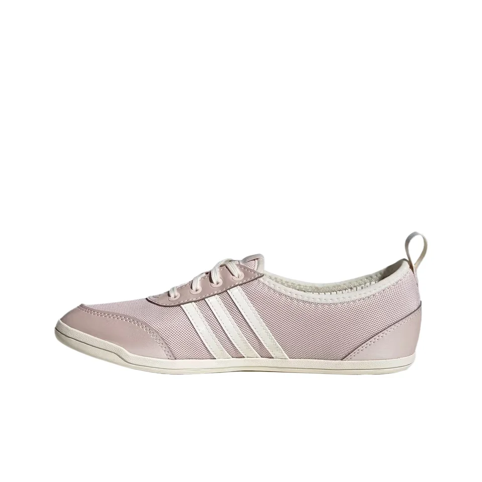 adidas-diona-ballet-fabric-comfortable-round-toe-low-top-casual-shoes-women's-kj6468