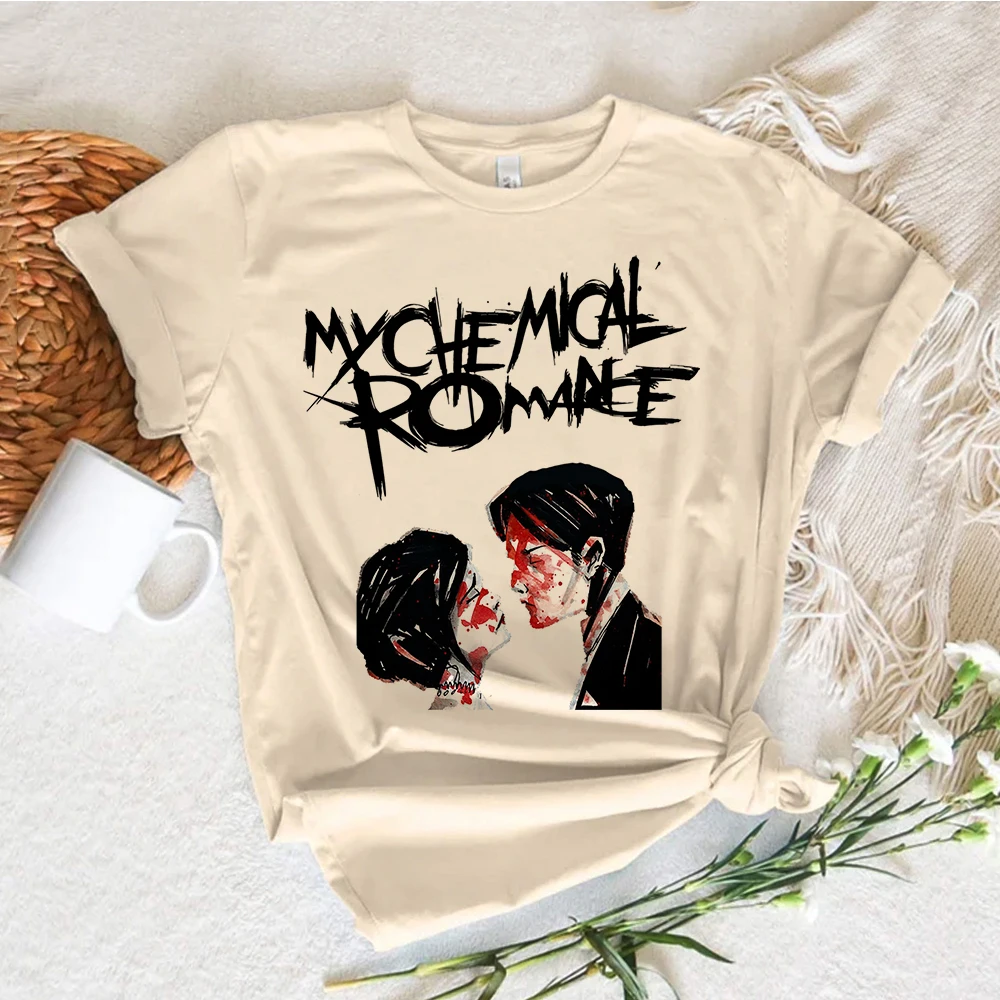 Mcr My Chemical Romance tshirt women comic funny designer t-shirts girl funny manga clothing