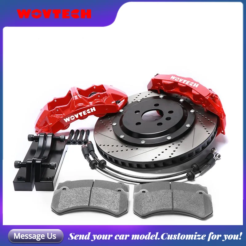 

Upgrade Brake System Car Parts Brake Kits Gt6 Brake Calipers with 355*32mm Discs Rotor for golf MK6 MK7 18rim Wheels