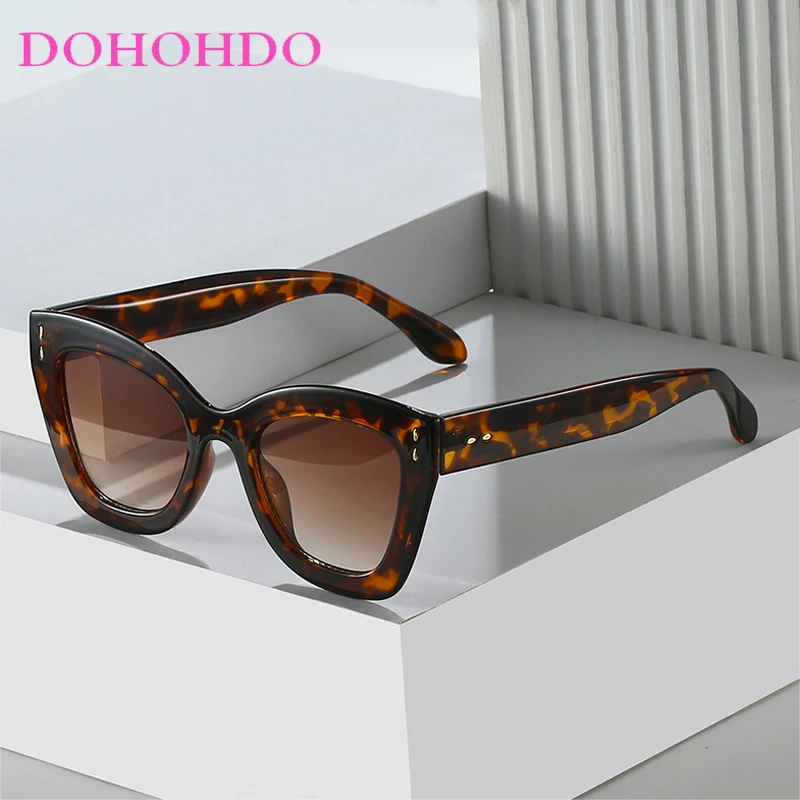 

Vintage Cat Eye Sunglasses For Women Men Fashion Luxury Brand Design Trending Shades Unisex Outdoors Driving Sun Glasses UV400