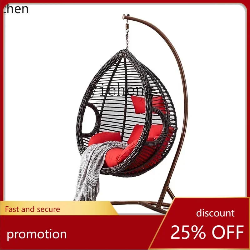 

ZML Rocking Chair Hanging Blue Swing Home Hammock Indoor Balcony Leisure Hanging Cradle Chair Hanging Chair