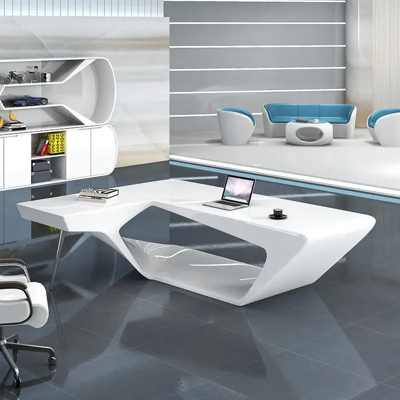 

Technology sense desk simple fashion modern high-end desk paint executive desk furniture