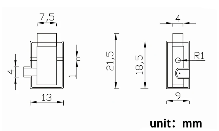 100pcs barcode Rectangle Plastic Meter Seal prevention of burglary Manufacturer Quality Seals , Gas Seals , High Security Lock