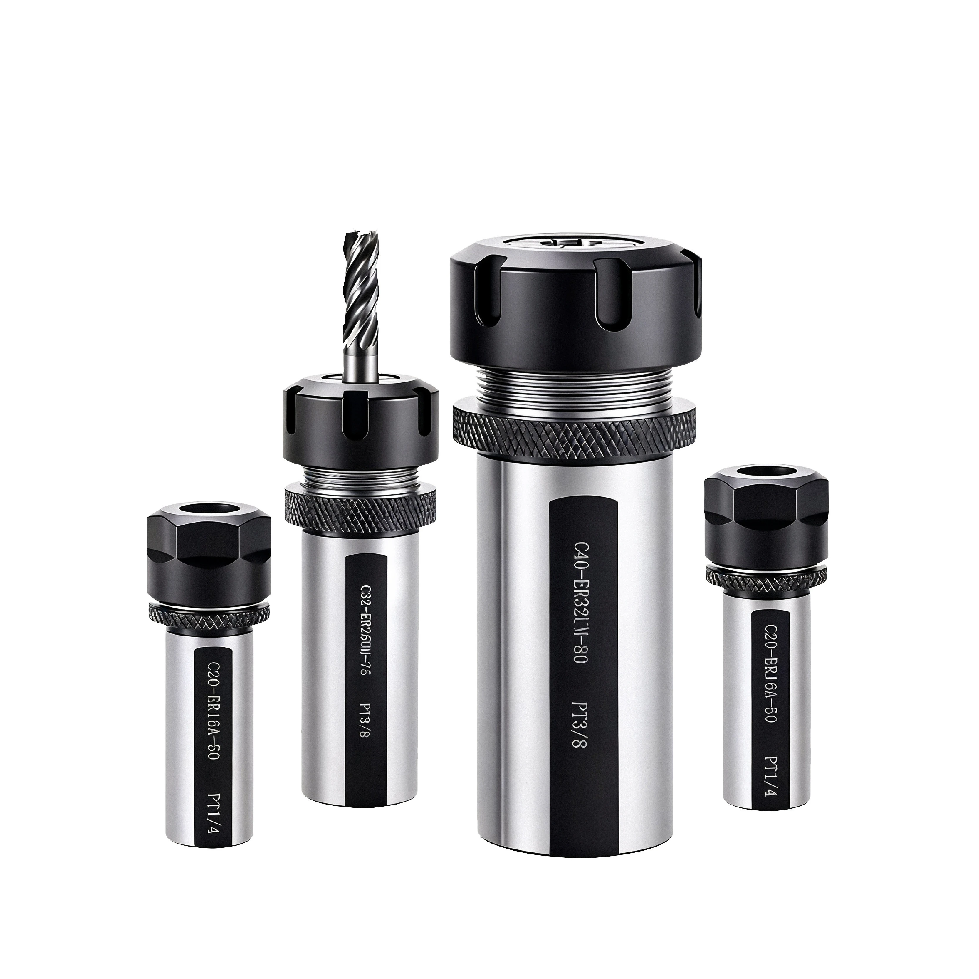 High Precision Lathe Extension Rod ER16 ER20 ER25 ER32 CNC Tool Holder Anti Vibration Cutting Machine Extension Rod