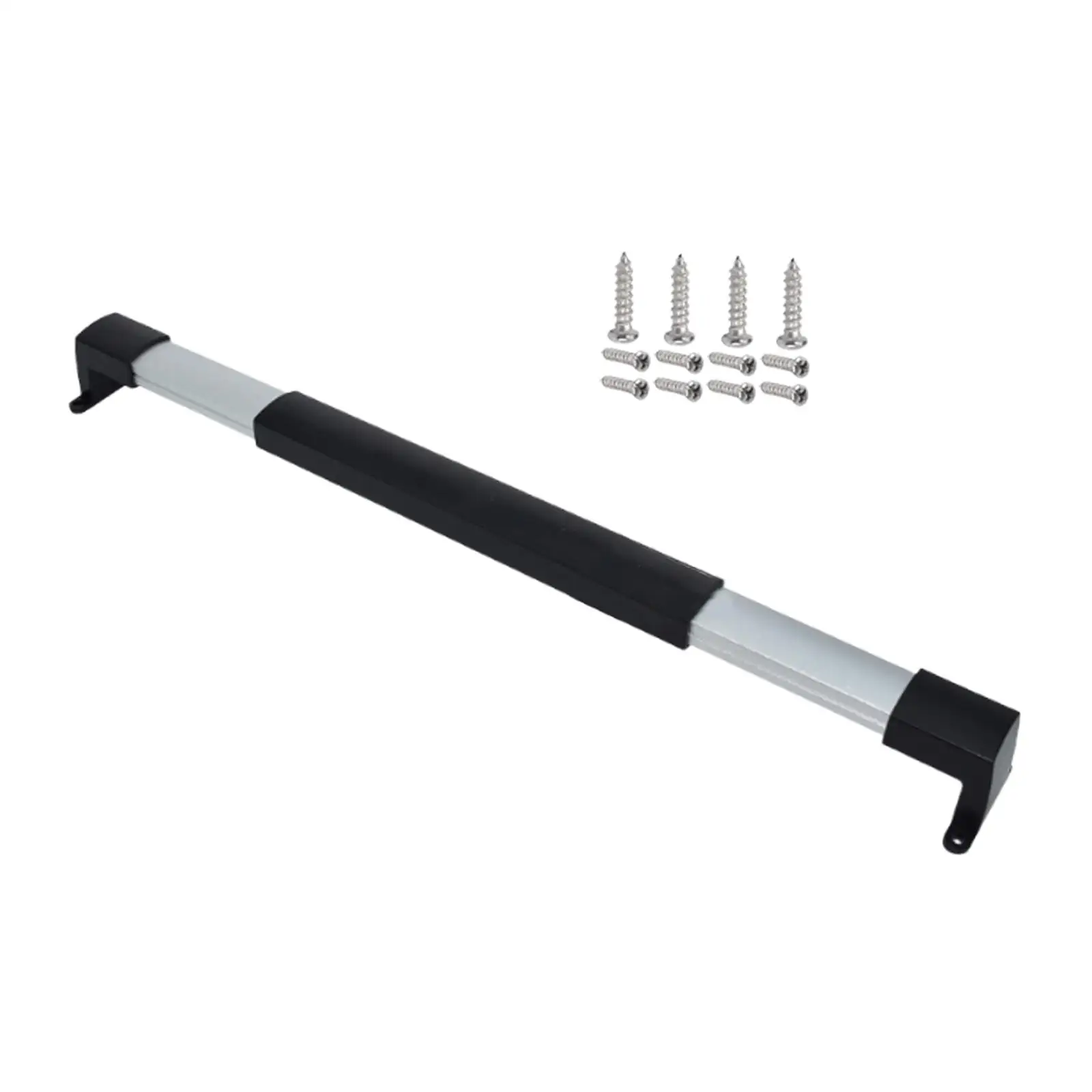 Generic RV شاشة مقود الباب اكسسوارات الألومنيوم تجميع بسيط قوي للسفر مقطورة قابل للسحب تنوعا 55-73 سنتيمتر