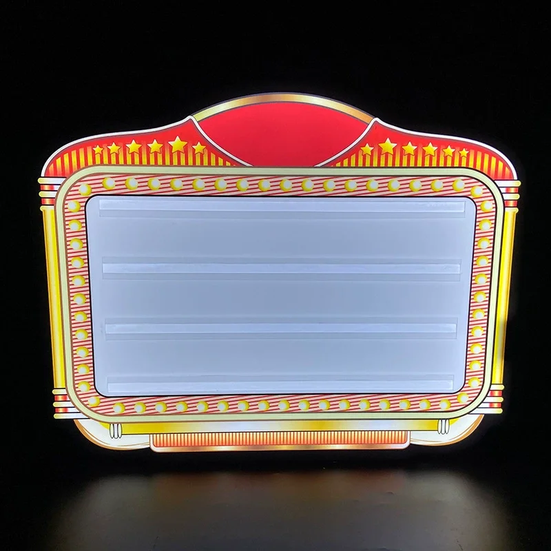 Custom Message Board Signs Bottle Service Club Sign Light up Sign for Events Party Nightclub