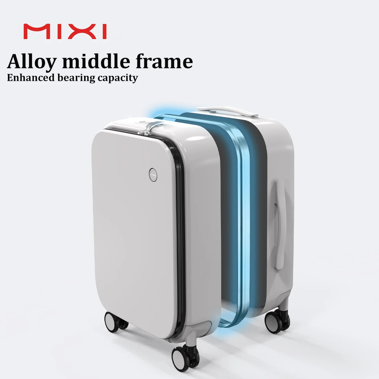 

Patent Design Aluminum Frame Suitcase Carry On Rolling Luggage Beautiful Boarding Cabin18/20/22/24 inch password trolley case