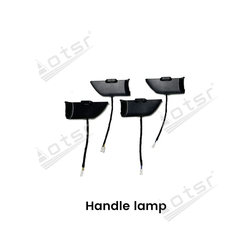 Atmosphere Lamp For Toyota 2015-2021 Highlander Atmosphere Light Rosewood Pattern Fantasy 17 Lights Atmosphere Light