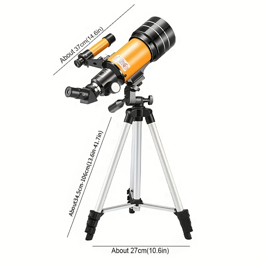 Professional Astronomical Telescope f30070 Upgraded Version Bak4 Prism Powerful For Gift Moon Watching Stargazing Bird Watching