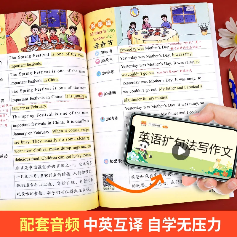 At First Glance, I Can Expand My English Syntax and Write Essays. I Have Grammar, Vocabulary, and Phrases for Grades 1-6