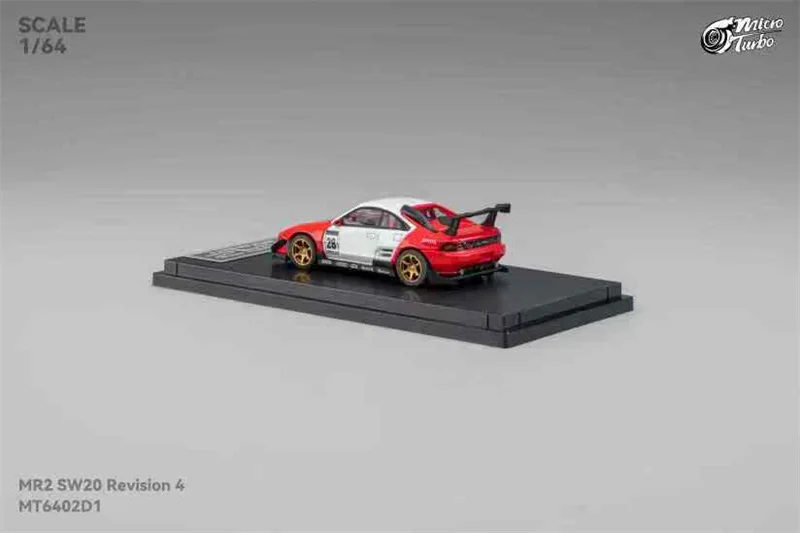 

PreSale Micro Turbo 1:64 SW20 MR-2 Die-Cast Car Model Miniature Gifts