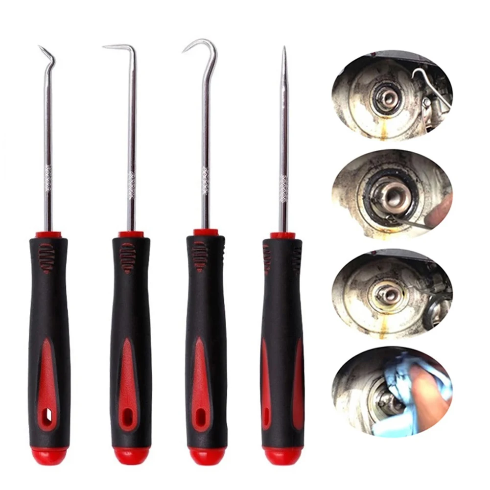 AaCar Pick Hook Set O-Ring Oil SealScrewdriversPuller Remover O-Ring Seal Gasket Auto Repair Tools Handtools Accessories