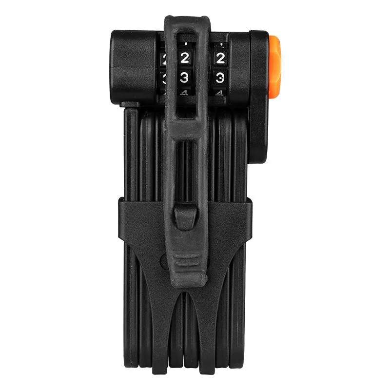 Bicycle Lock Combination Secure Two Bikes Anti-Theft Combination Folding Lock Crafted Password Convenient Motorcycle Ebike Lock