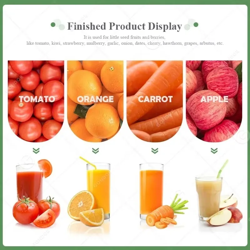 Mango Apple 220V Squizing Hydra Extractor Juicer Line Commercial Coconut Milk Maker Machine Juice Machine